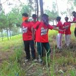 Game yang dilakukan peserta tentang kepemimpinan