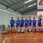 tim stiki putra berfoto bersama tim sman 8 kediri